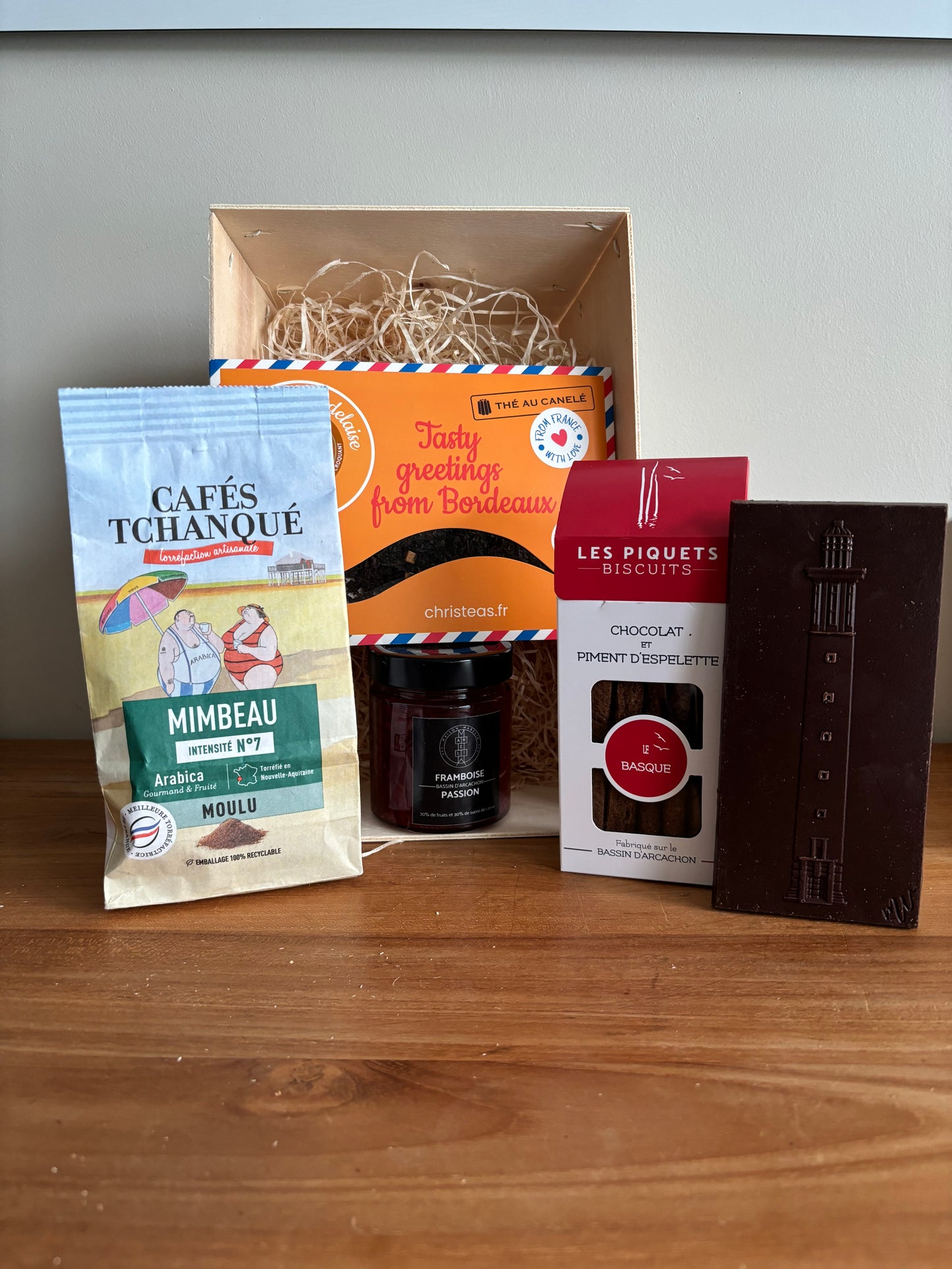 "La Teste", Petit Coffret Sucré Douceurs du Bassin d'Arcachon