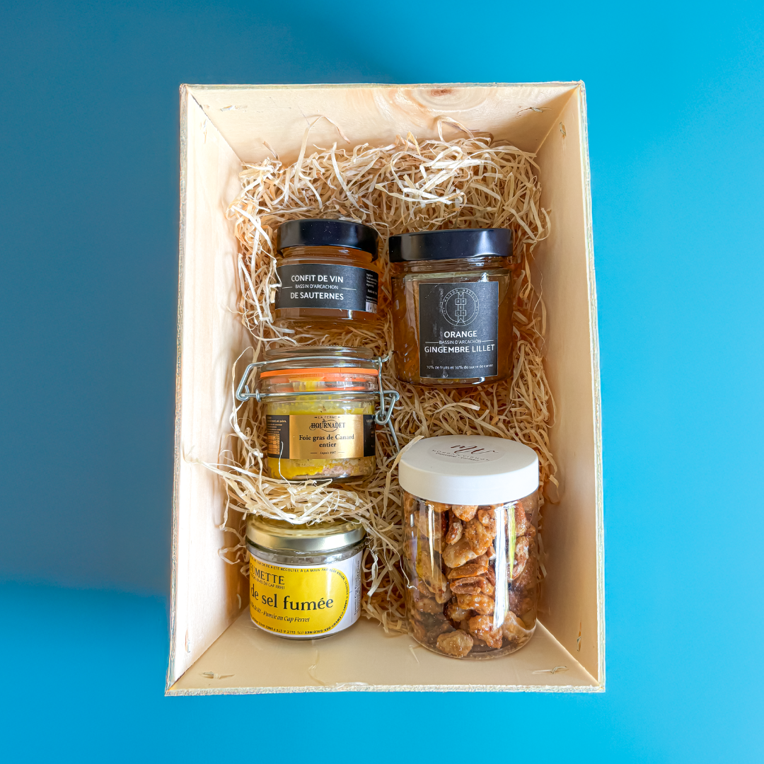 Le "Canon en Fête", Coffret Gourmet Spécialités du Cap Ferret - Édition spéciale