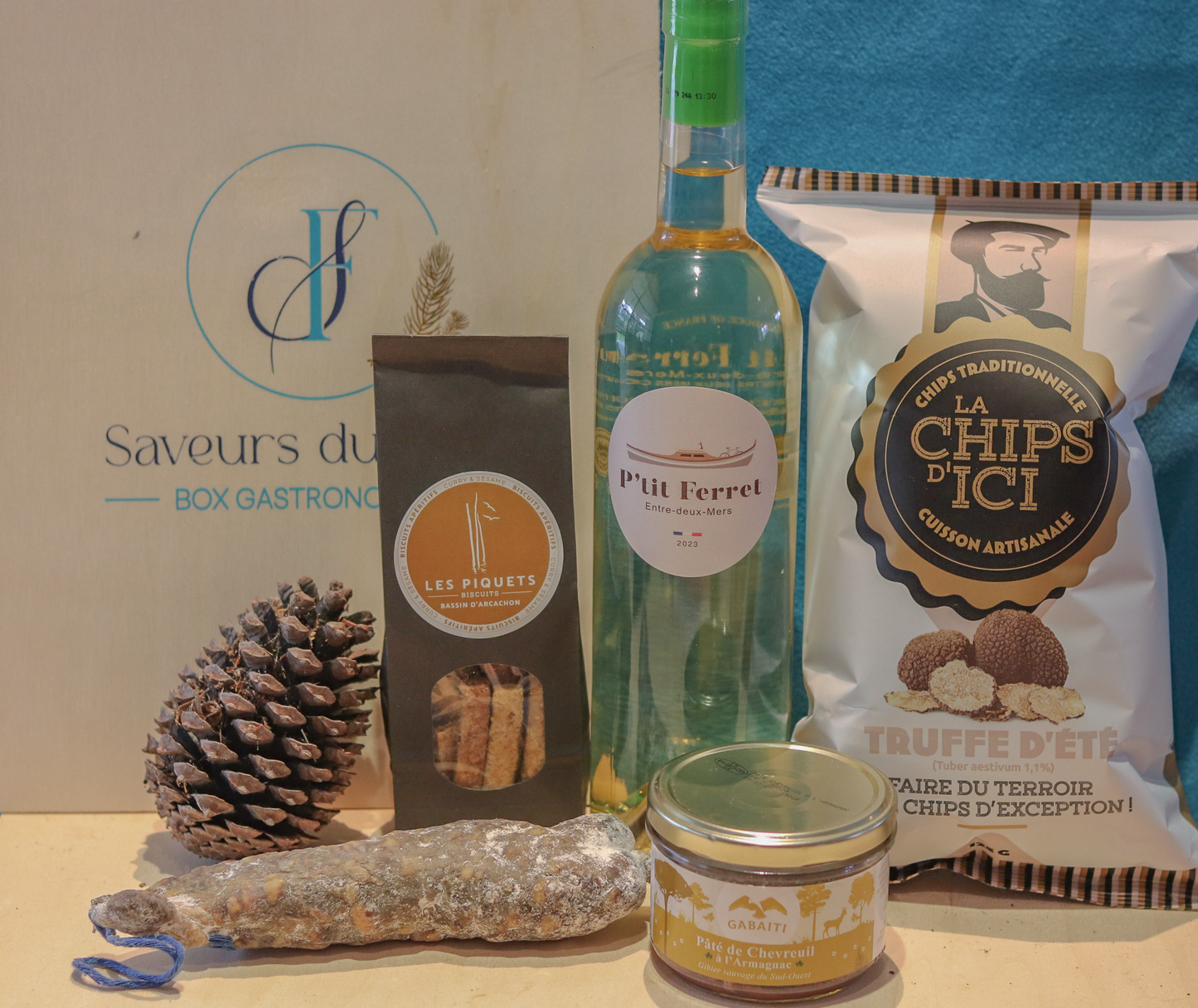 "Le Four", Grand Coffret Gourmet Apéritif Spécialités du Bassin d'Arcachon