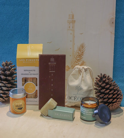 Coffret "Douceurs du Ferret" Thé et Chocolat