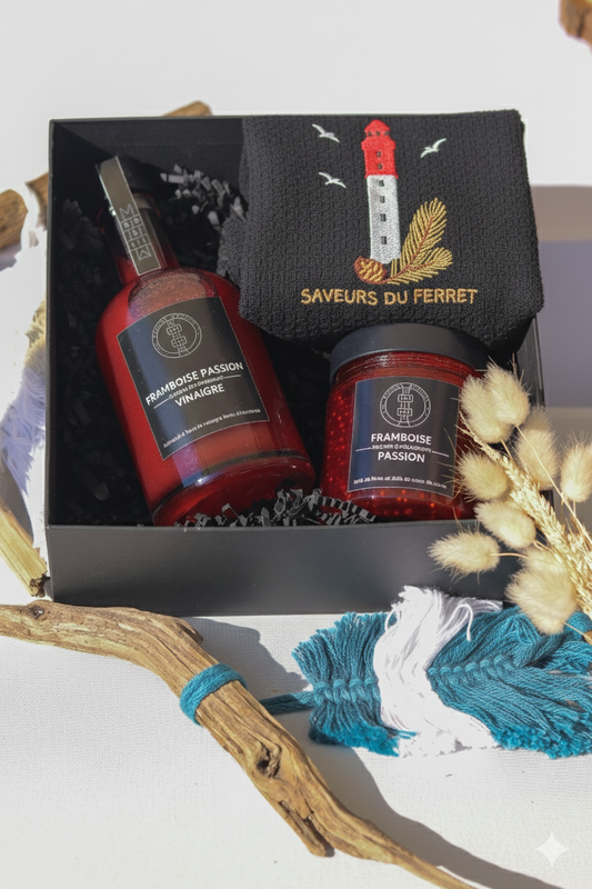 "Andernos", Mini Coffret Souvenir Vinaigre et Confiture