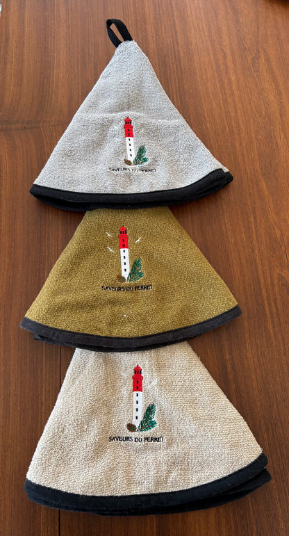 ESSUIE-MAINS brodé triangulaire SAVEURS DU FERRET