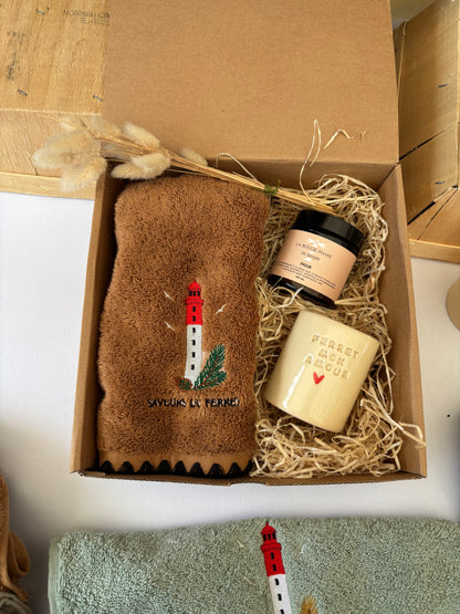 Coffret BOUGIE "Senteurs du Ferret" Bougie de 20H