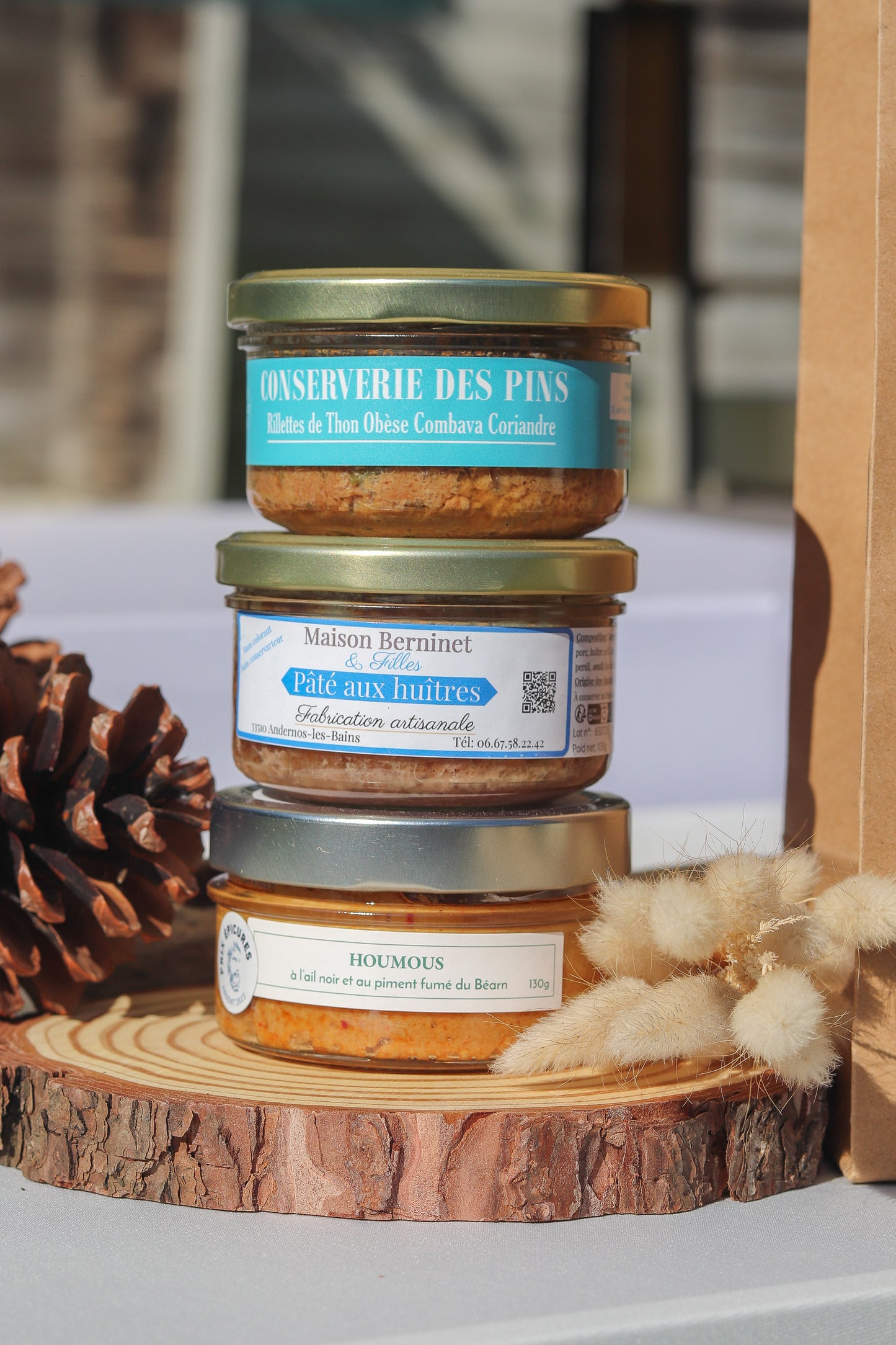 Le "P'tit Piraillan", Sac Apéritif Tartinables du Cap Ferret