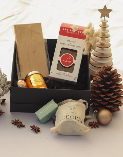 Coffret "Douceurs du Ferret" Thé et Chocolat