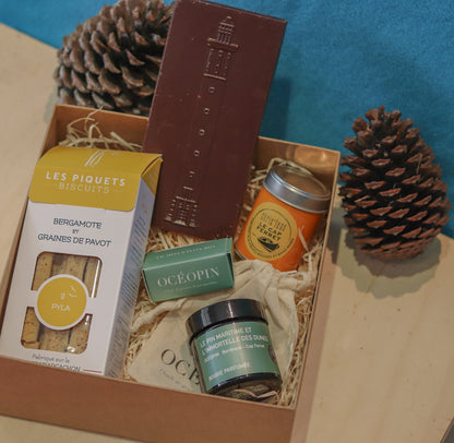 Coffret "Douceurs du Ferret" Thé et Chocolat