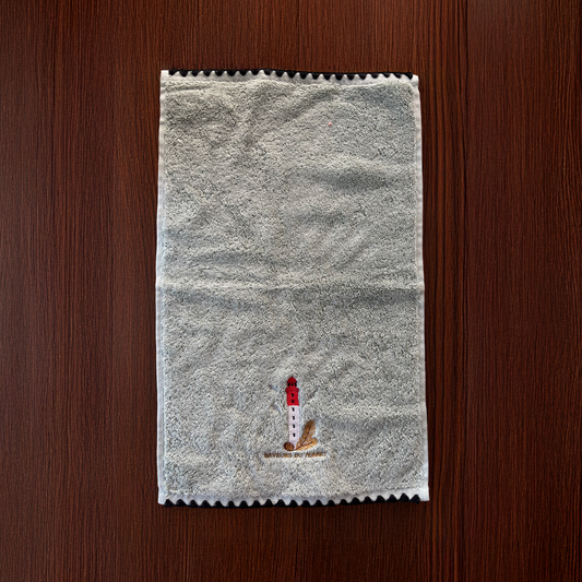 Serviette invité brodée Saveurs du Ferret